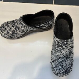 Sanita Tweed Clog Slip-Ons